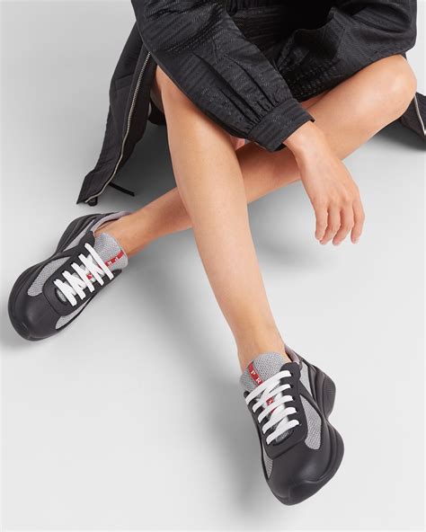 prada bike fabric sneakers womens|prada denim sneakers.